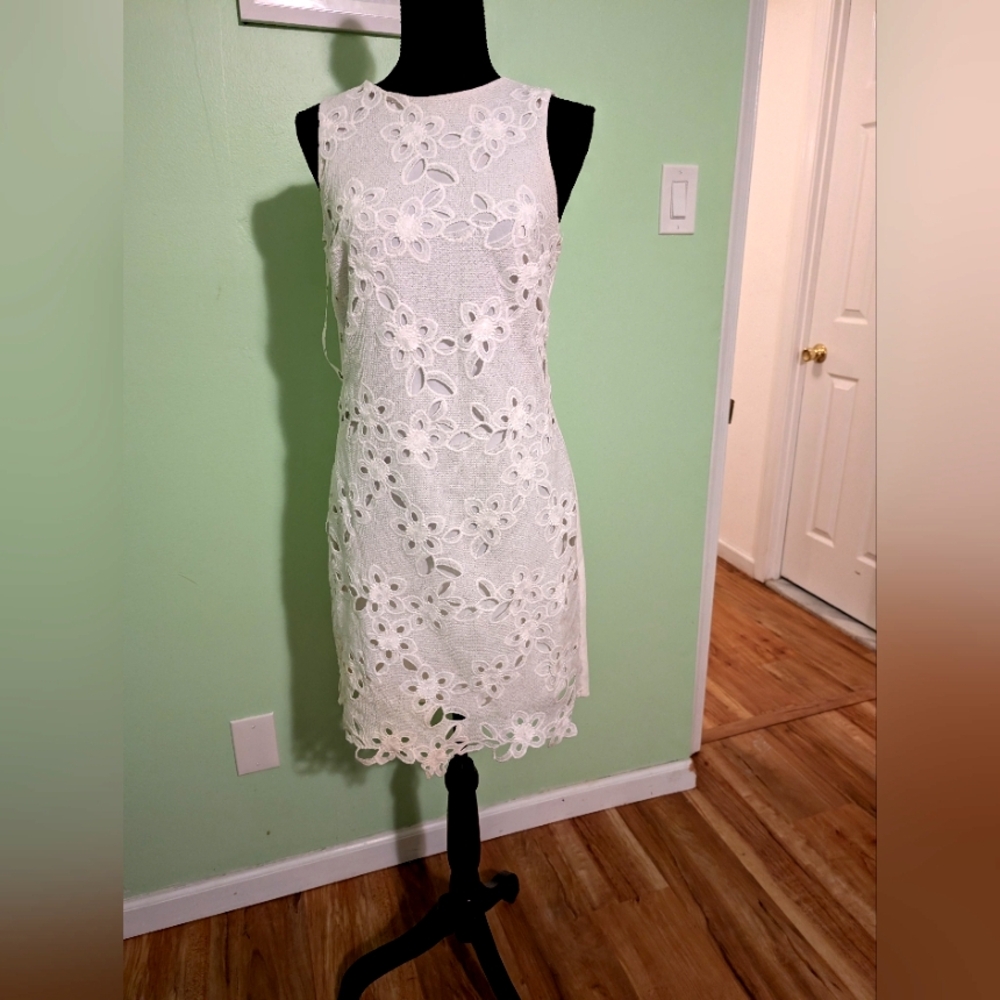 White spring dress